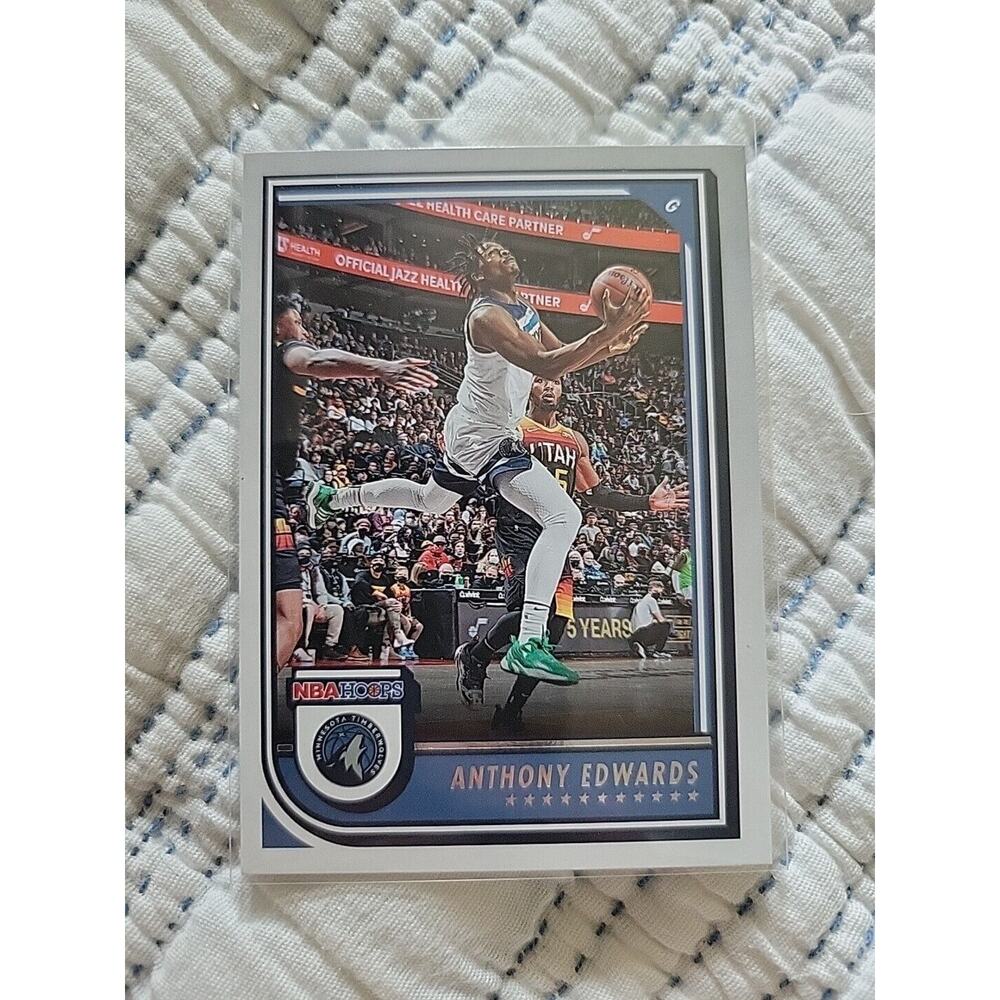 Anthony Edwards 2022-23 Panini NBA Hoops #194 - Minnesota Timberwolves - NBA